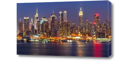Картина Вечерние причалы Манхеттена