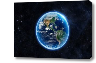 Картина планета Земля