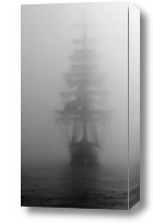 Картина Корабль в тумане